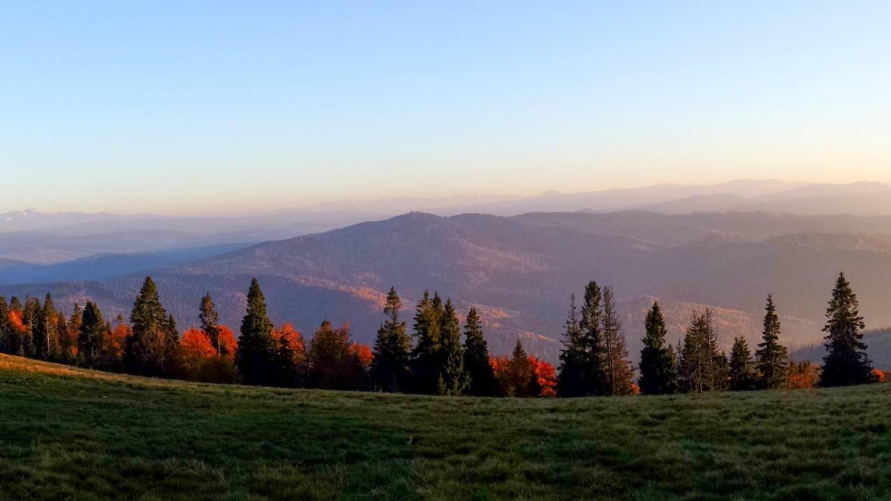 Klimatyczna Chatka U Podnoza Gory Porąbka Exterior foto